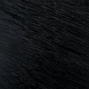 Full frame flat macro swatch of black wood grain texture on Dennis coffee table surface