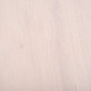 Full frame flat macro swatch of white wash wood grain texture on Dennis coffee table surface