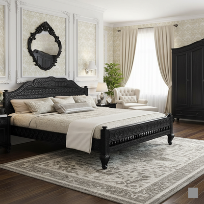 Trenton Solid Wood Platform Bed