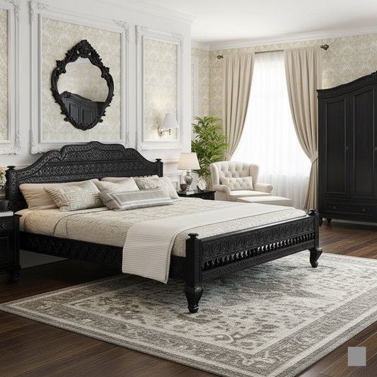 Trenton Solid Wood Platform Bed