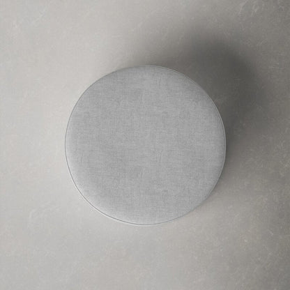 Grady Polyester Round Cocktail Ottoman Furniture BoutiQ