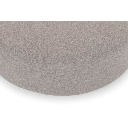 Grady Polyester Round Cocktail Ottoman Furniture BoutiQ