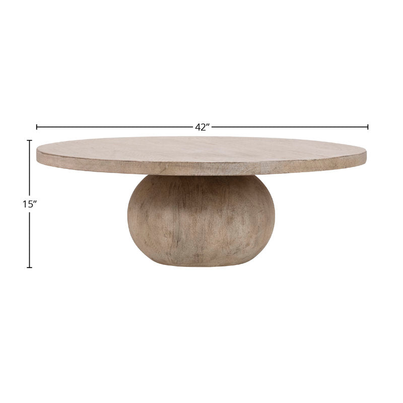 Chaim Solid Wood Coffee Table