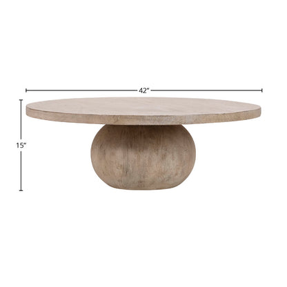 Chaim Solid Wood Coffee Table