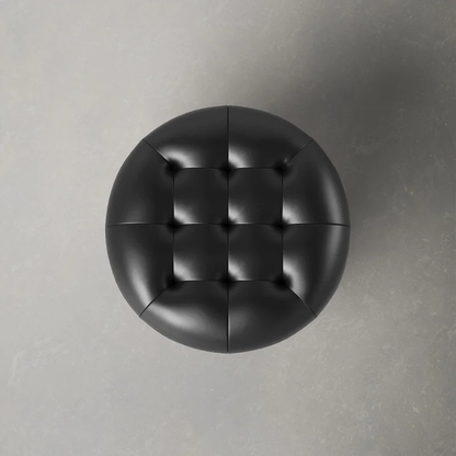 Marvin Leather Ottoman