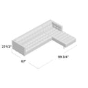 Arturo Modular Sofa & Chaise Sectional