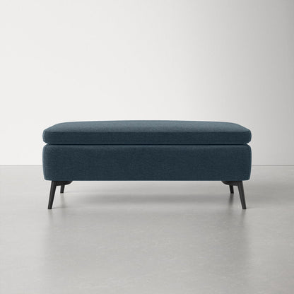 Leland Upholstered Ottoman Furniture BoutiQ