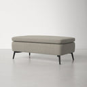 Leland Upholstered Ottoman Furniture BoutiQ