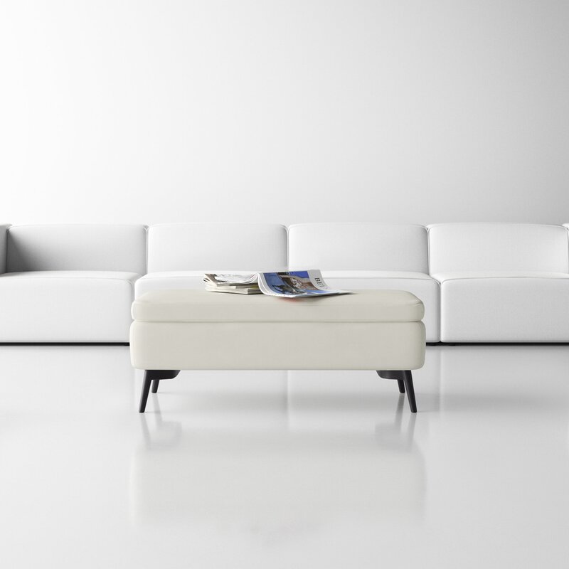 Leland Upholstered Ottoman Furniture BoutiQ