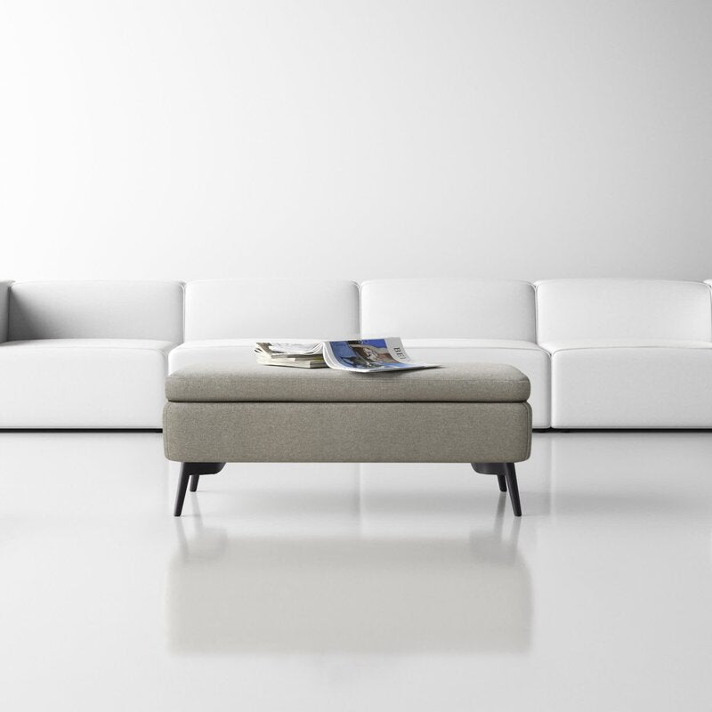 Leland Upholstered Ottoman Furniture BoutiQ