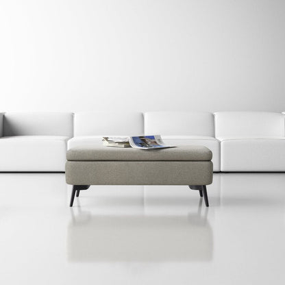 Leland Upholstered Ottoman Furniture BoutiQ