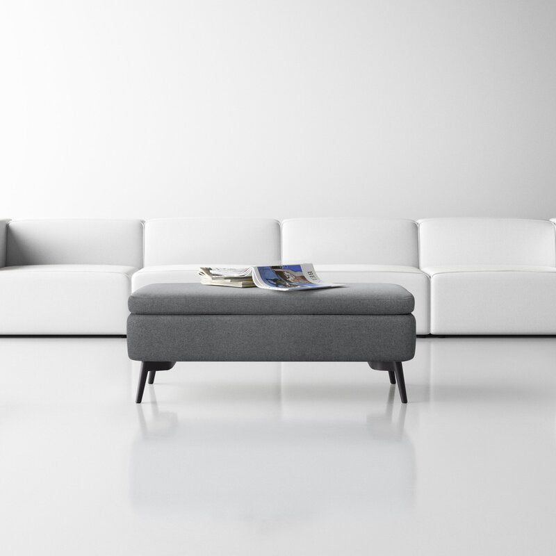 Leland Upholstered Ottoman Furniture BoutiQ