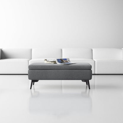 Leland Upholstered Ottoman Furniture BoutiQ