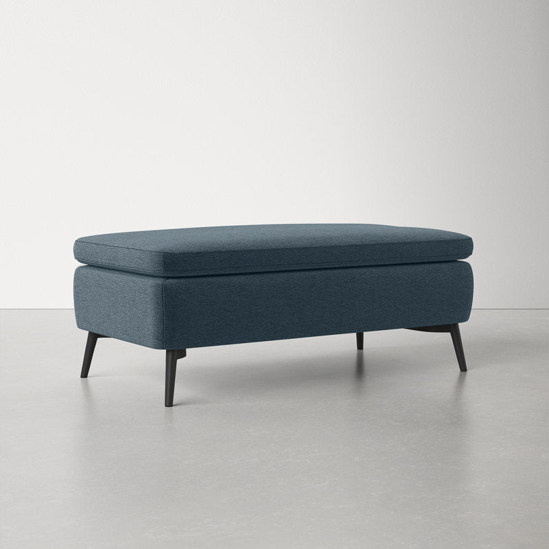 Leland Upholstered Ottoman Furniture BoutiQ