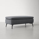 Leland Upholstered Ottoman Furniture BoutiQ