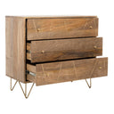 Luka 3 Drawer Standard Dresser Chest Furniture BoutiQ