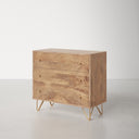 Luka 3 Drawer Standard Dresser Chest Furniture BoutiQ