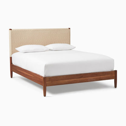 Mason Mid-Century Woven Bed Furniture BoutiQ