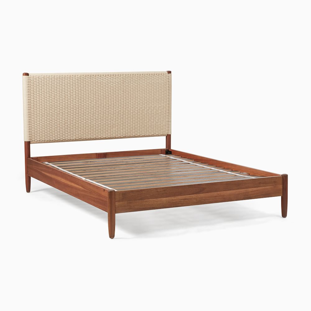 Mason Mid-Century Woven Bed Furniture BoutiQ