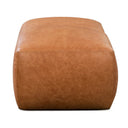 Pedro Leather Ottoman Furniture BoutiQ