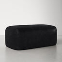 Pedro Leather Ottoman Furniture BoutiQ