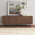 Alden Round Cut Media Console