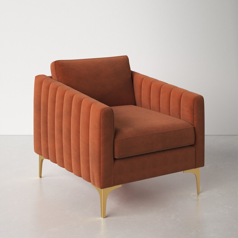 Spencer Velvet Armchair Furniture BoutiQ