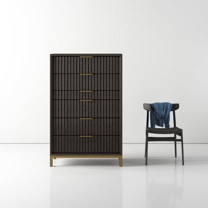 Vincent 6 Drawer Dresser Chest Furniture BoutiQ