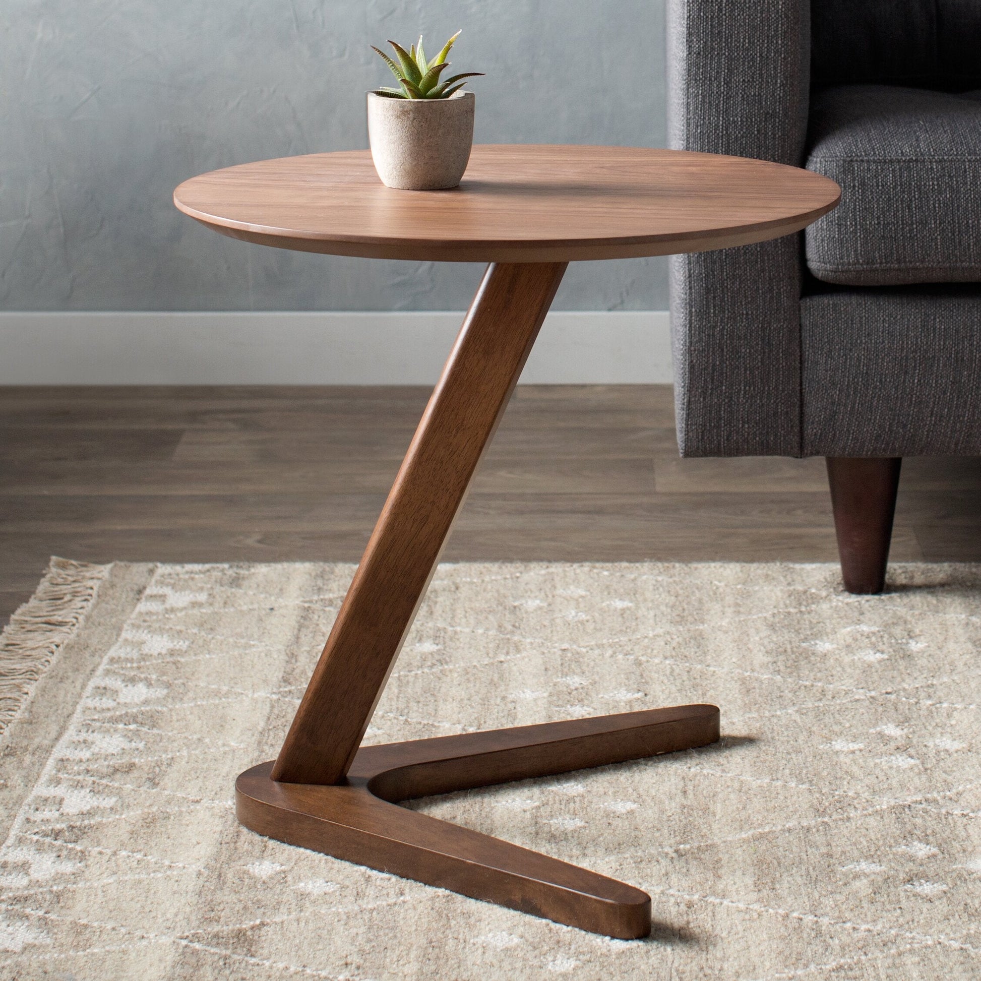 Zander Solid Wood End Table Furniture BoutiQ