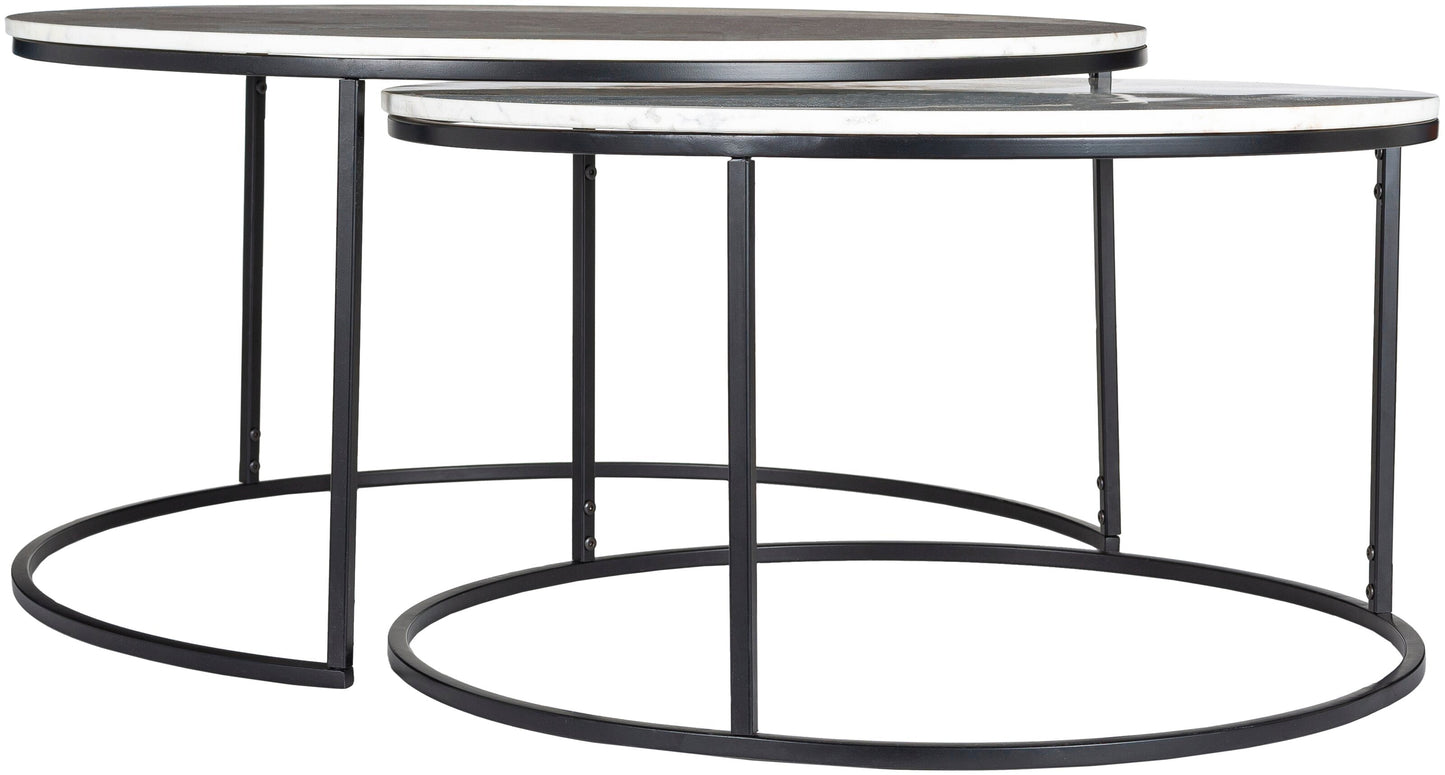 Zayn Genuine Marble Coffee Table Furniture BoutiQ