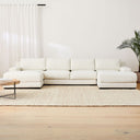 Zayne 3-Piece U-Shaped Chaise Sectional Furniture BoutiQ