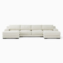Zayne 3-Piece U-Shaped Chaise Sectional Furniture BoutiQ