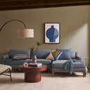 Houston 2-Piece Chaise Sectional