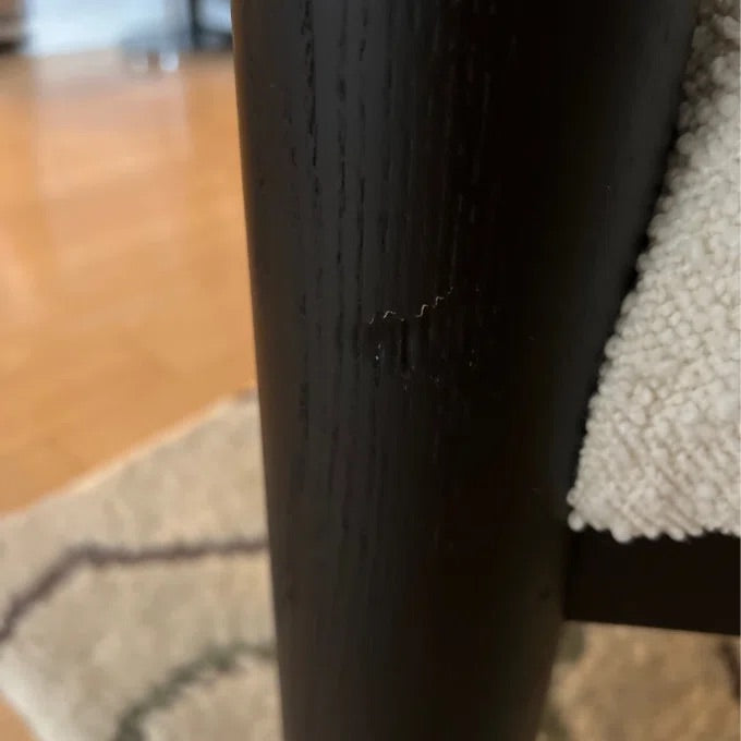 Zyair Upholstered Barrel Chair – live photo 3