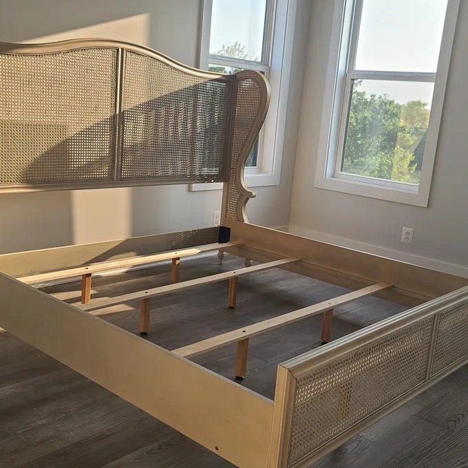Ephraim Wingback Bed – live photo 1
