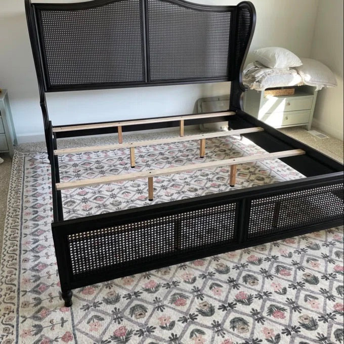 Ephraim Wingback Bed – live photo 2