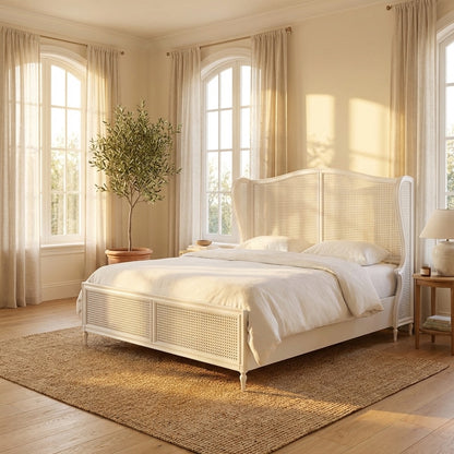 Ephraim Wingback Bed