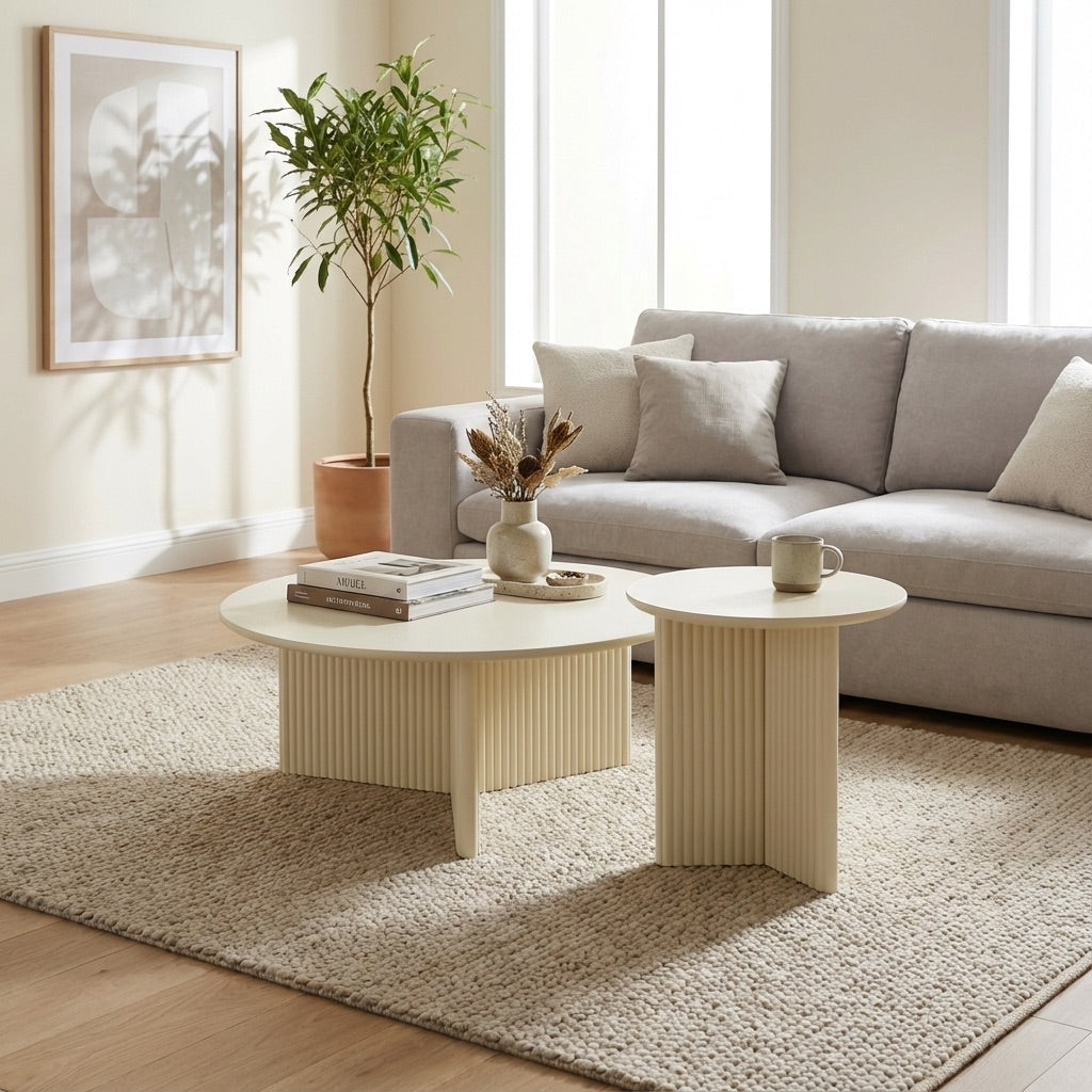 Aidan Cross Legs End Table