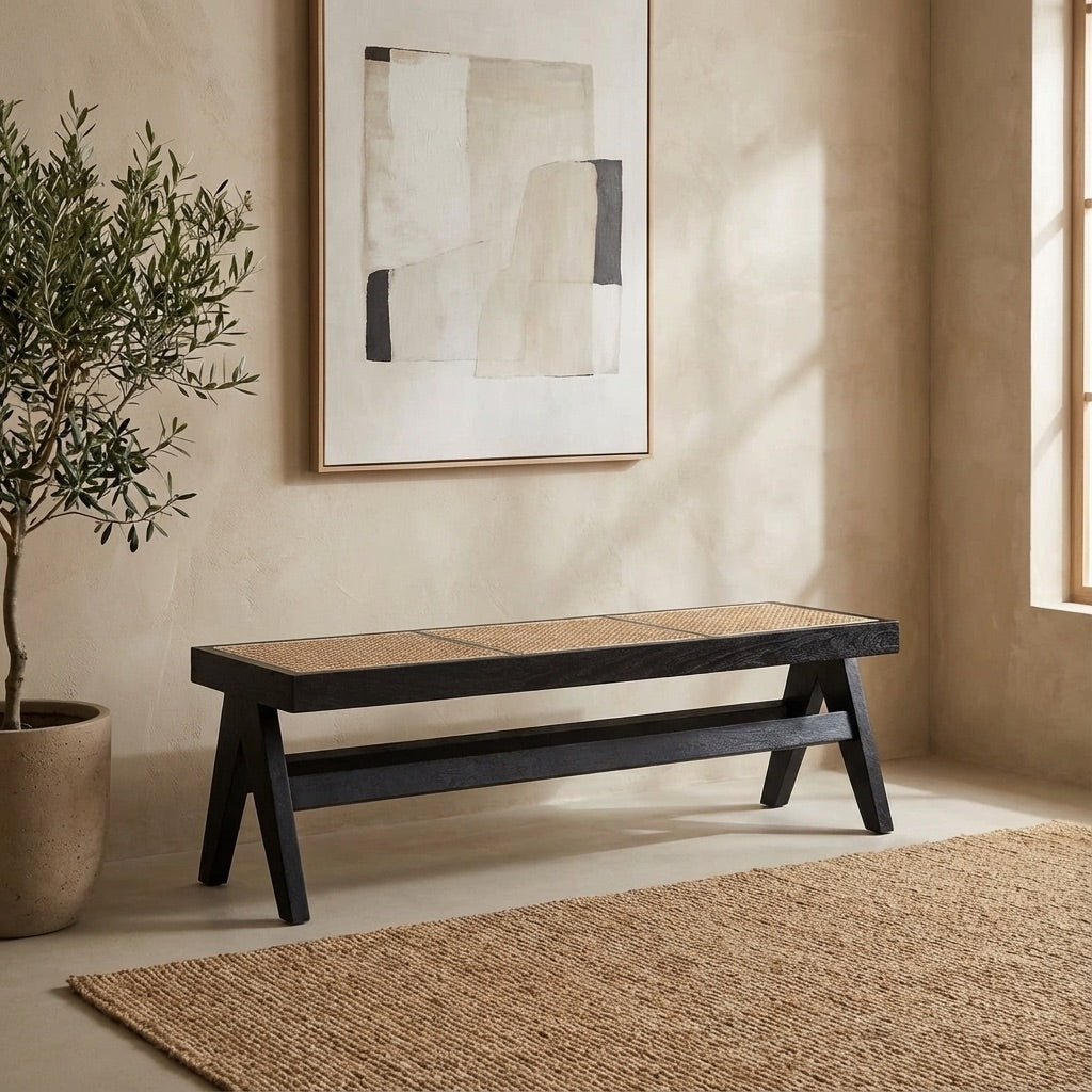 Ruben Bench — Black