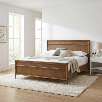 Yadiel Solid Wood Bed
