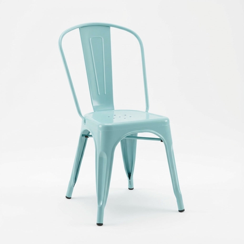Bishop Brushed Stackable Dining Chair