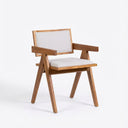 Dakari Upholstered Dining Chair with Armrests