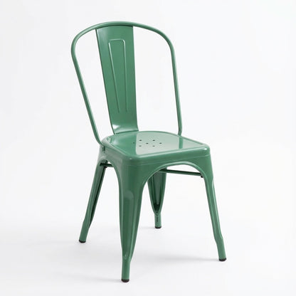 Bishop Brushed Stackable Dining Chair