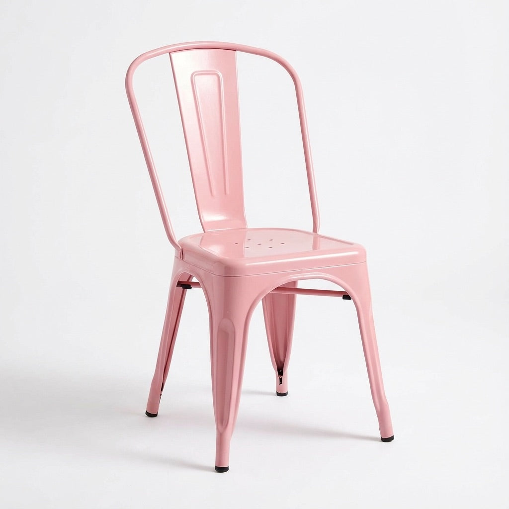 Bishop Brushed Stackable Dining Chair