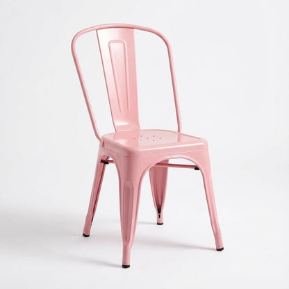 Bishop Brushed Stackable Dining Chair