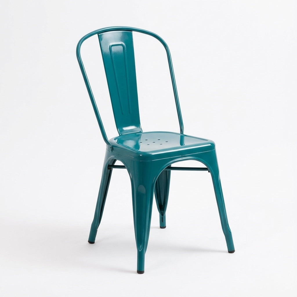 Bishop Brushed Stackable Dining Chair