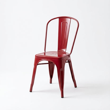 Bishop Brushed Stackable Dining Chair