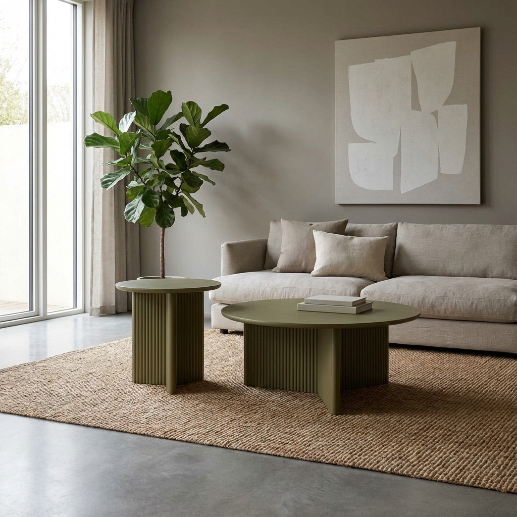 Aidan Cross Legs End Table