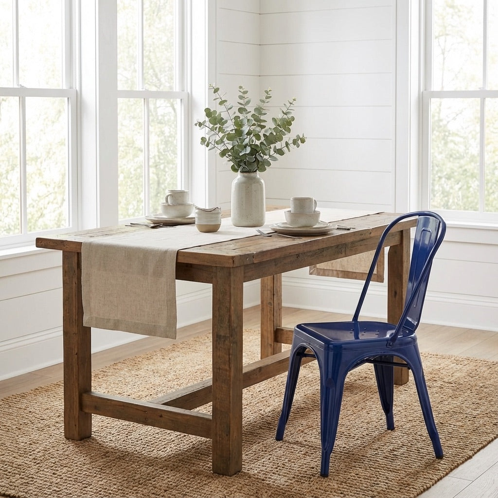 Bishop Brushed Stackable Dining Chair