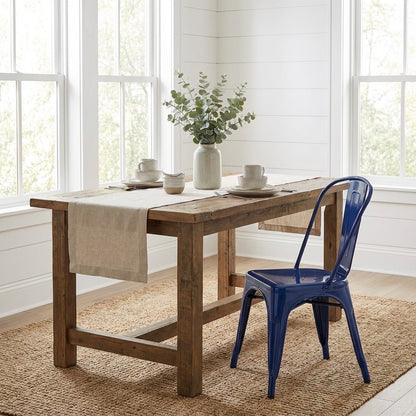 Bishop Brushed Stackable Dining Chair